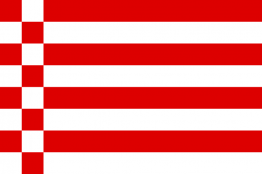 Fahne: Bremen-Speckflagge